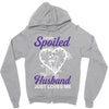 i'm not spoiled my husband just loves me Zipper Hoodie