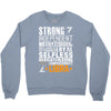 Strong Independent Motivated Libra Crewneck Sweatshirt