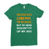 liberal for halloween Ladies Fitted T-Shirt