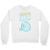 i want to ride my bike Crewneck Sweatshirt