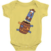pop up knuckles1 Baby Onesie