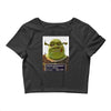 shrek mug shot funny Crop Top