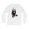 creepy doll trick or treat Long Sleeve Shirts