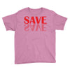 save red Youth Tee