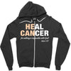 Heal Cancer Zipper Hoodie