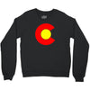 colorado flag Crewneck Sweatshirt