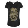 machine Maternity Scoop Neck T-shirt