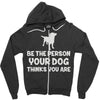 dog lovers Zipper Hoodie