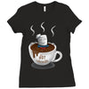 marshmallow man Ladies Fitted T-Shirt