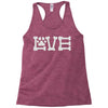 love dogs Racerback Tank