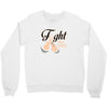 Fight For a Cure Uterine Cancer Awareness Crewneck Sweatshirt