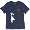 banksy style V-Neck Tee