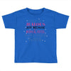 don't be jealous just because i'm a super cute november girl Toddler T-shirt