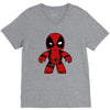 deadpool robot V-Neck Tee