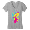 roar Women's V-Neck T-Shirt