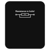 resistance is futile funny Mousepad