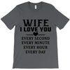 I Love you Wife T-Shirt