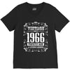 vintage made in 1966 perfectly aged a living legend V-Neck Tee