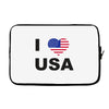 i love usa Laptop cover