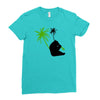 panda Ladies Fitted T-Shirt
