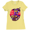 gugu rider Ladies Fitted T-Shirt