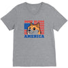 doge bless america V-Neck Tee