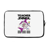 Teacher Shark Doo Laptop sleeve