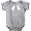 trex i love you this much Baby Bodysuit