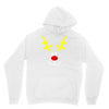 reindeer face novelty christmas Unisex Hoodie
