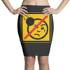 not the face Pencil Skirts