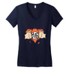 angry Women's V-Neck T-Shirt