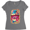 i love candy Women's Triblend Scoop T-shirt
