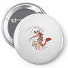 pirate shrimp Pin-back button