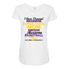 I Never Dreamed I'd Grow Up To Be A Super Cool Mom Of A Freaking Aweso Maternity Scoop Neck T-shirt