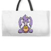 zombie bunny loves brains Weekender Totes