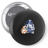 droid hug Pin-back button