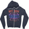 my son was so amazing god made Zipper Hoodie