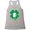 drink and irish Racerback Tank