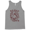 blind love fire heart Tank Top