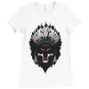 native american Ladies Fitted T-Shirt