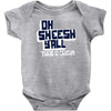oh sheesh y'all Baby Onesie