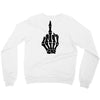 Flipping Someone Off Crewneck Sweatshirt