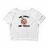 mo money mo pizzas 1 Crop Top