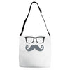 monsieur moustache Adjustable Strap Totes