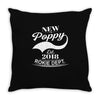 New Poppy 2018 Rokie Dept. Throw Pillow