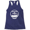 boats and hoes Racerback Tank