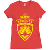 nova corps Ladies Fitted T-Shirt