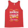 i am a march women Tank Top