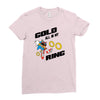 gold all in my ring Ladies Fitted T-Shirt