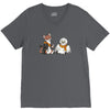 the owl and the weasel V-Neck Tee